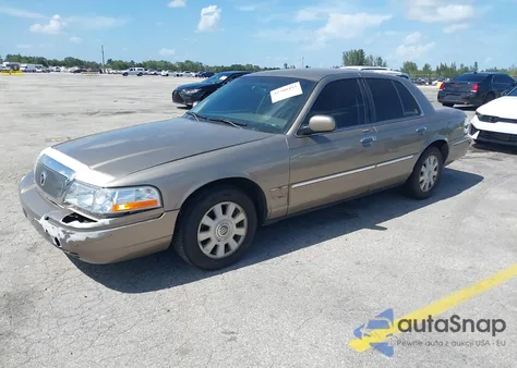 2003 Mercury Grand Marquis Ls из США, поврежденный, VIN 2MEFM75W63X612521